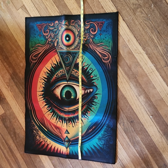 All seeing eye trippy floor mat - Picture 4 of 4